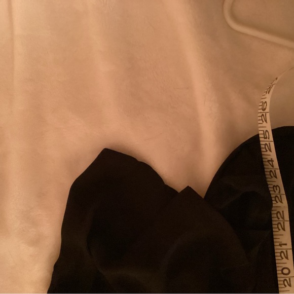 NWT Georgette With Lace Detail Flutter Sleeve Top Size 2 - Picture 7 of 8